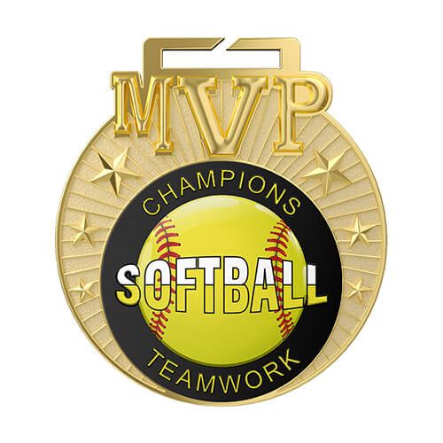 MVP Softball Medal MVP Softball Medal