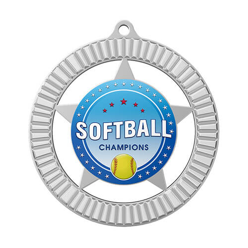 Softball Champions Medal Softball Champions Medal