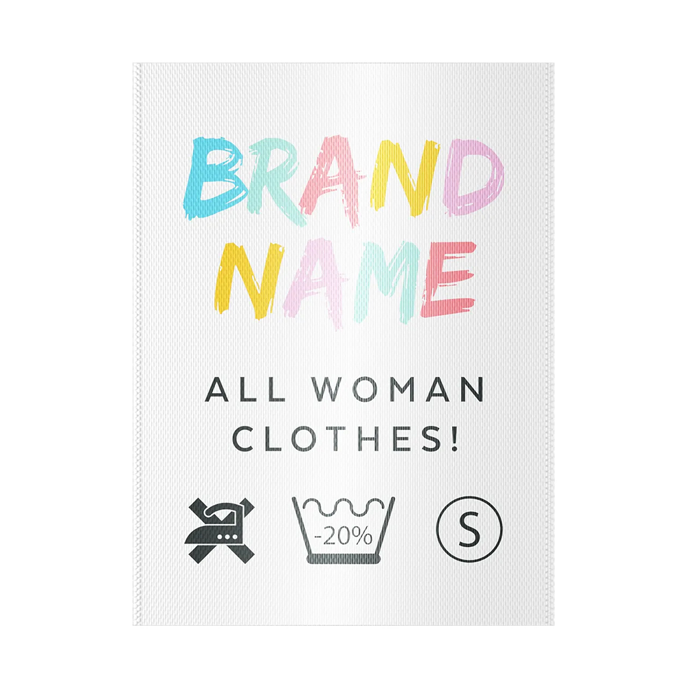 Printed Care Labels