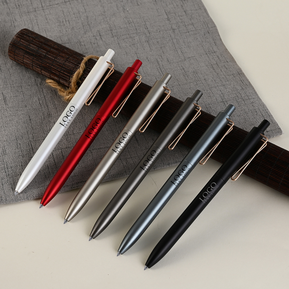 Customizable Matte Color High-end Click Pen All