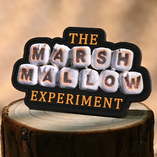The Marshmallow Experiment PVC Patches