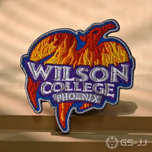 Wilson College Phoenix Emblem Patches Wilson College Phoenix Emblem Patches