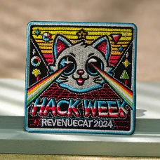 Rainbow Laser Cat Hack Week Patches