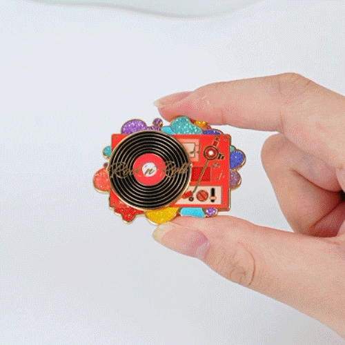 Custom Turnable Music Pins