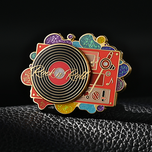 Custom  Turnable Music Pins