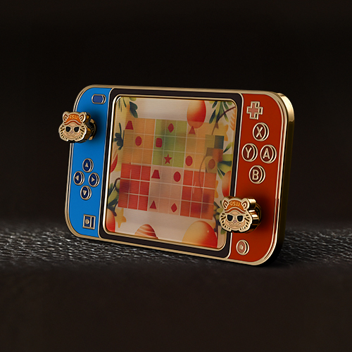 Retro Game Console-style Enamel Pins