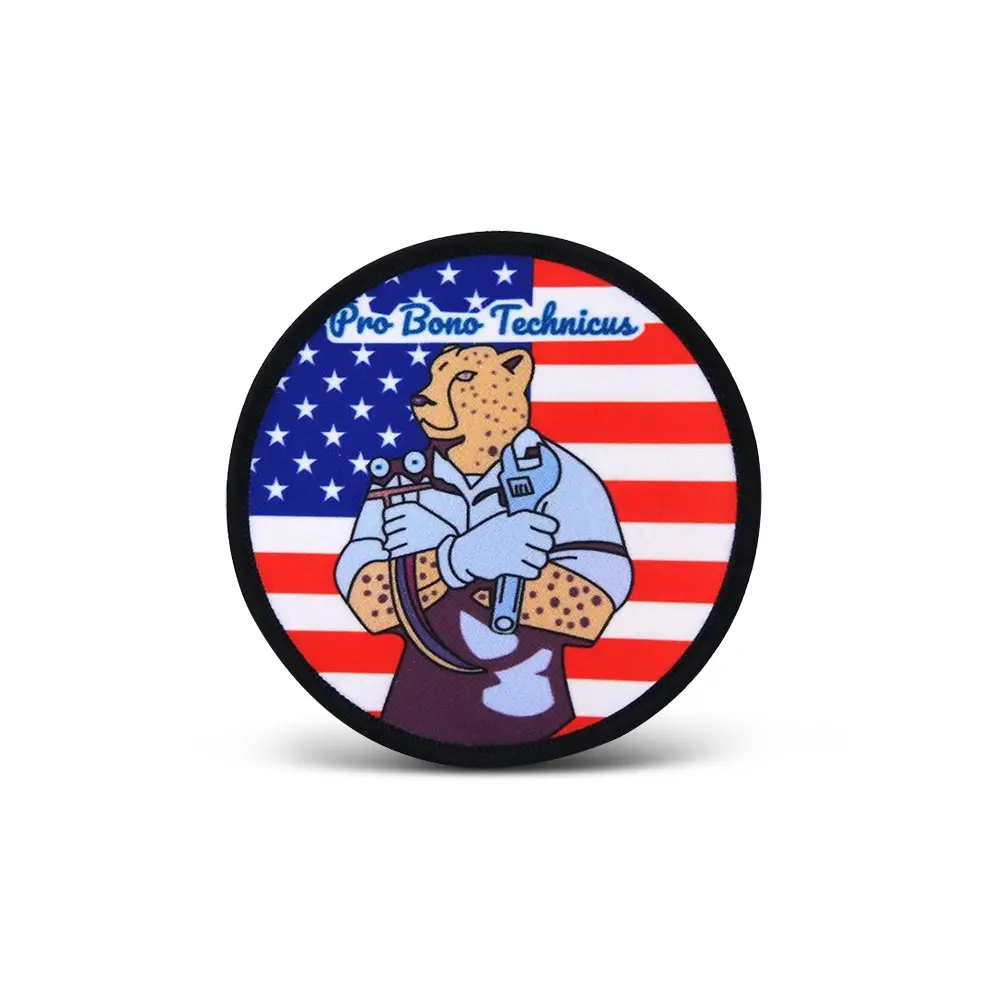 Dye Sublimated Printed Patches