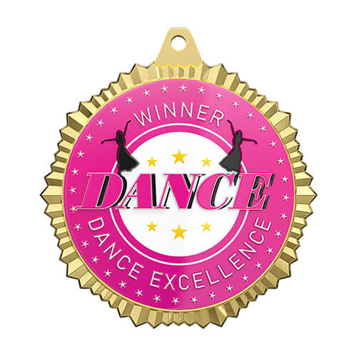 Dance Excellence Winner Medal