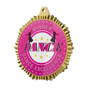 Dance Excellence Winner Medal
