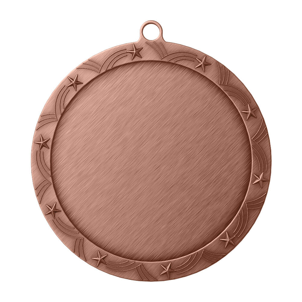 Fast & Fierce Swim Medal antique copper