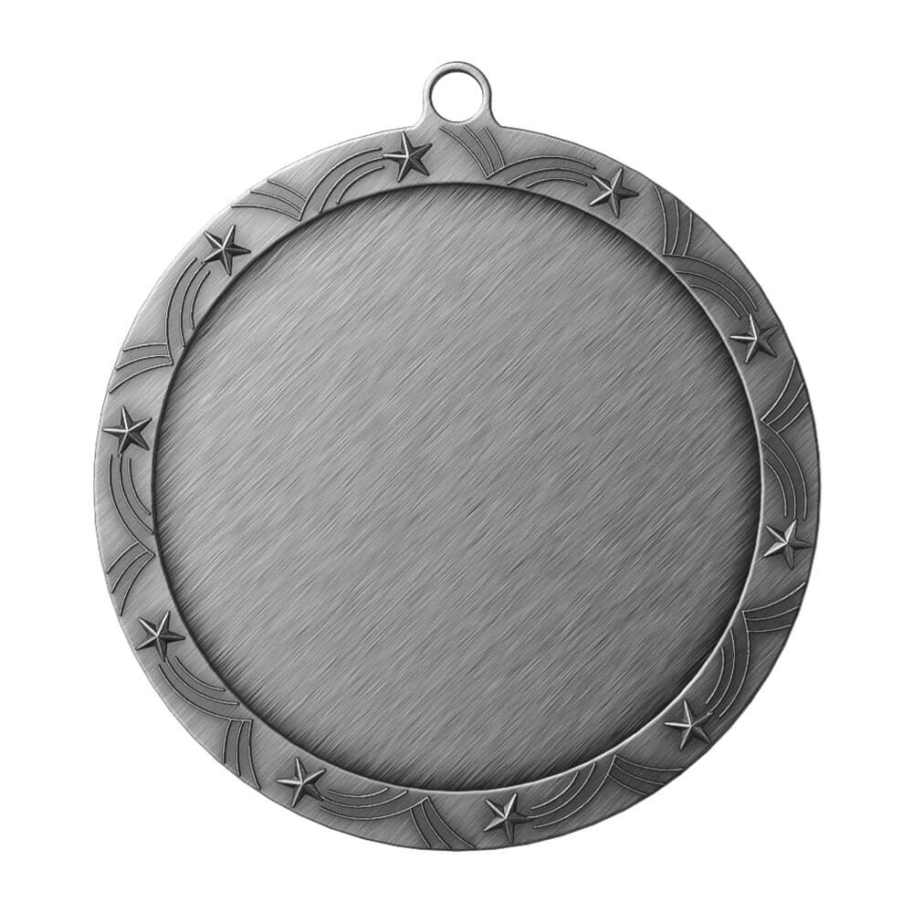 Fast & Fierce Swim Medal antique silver