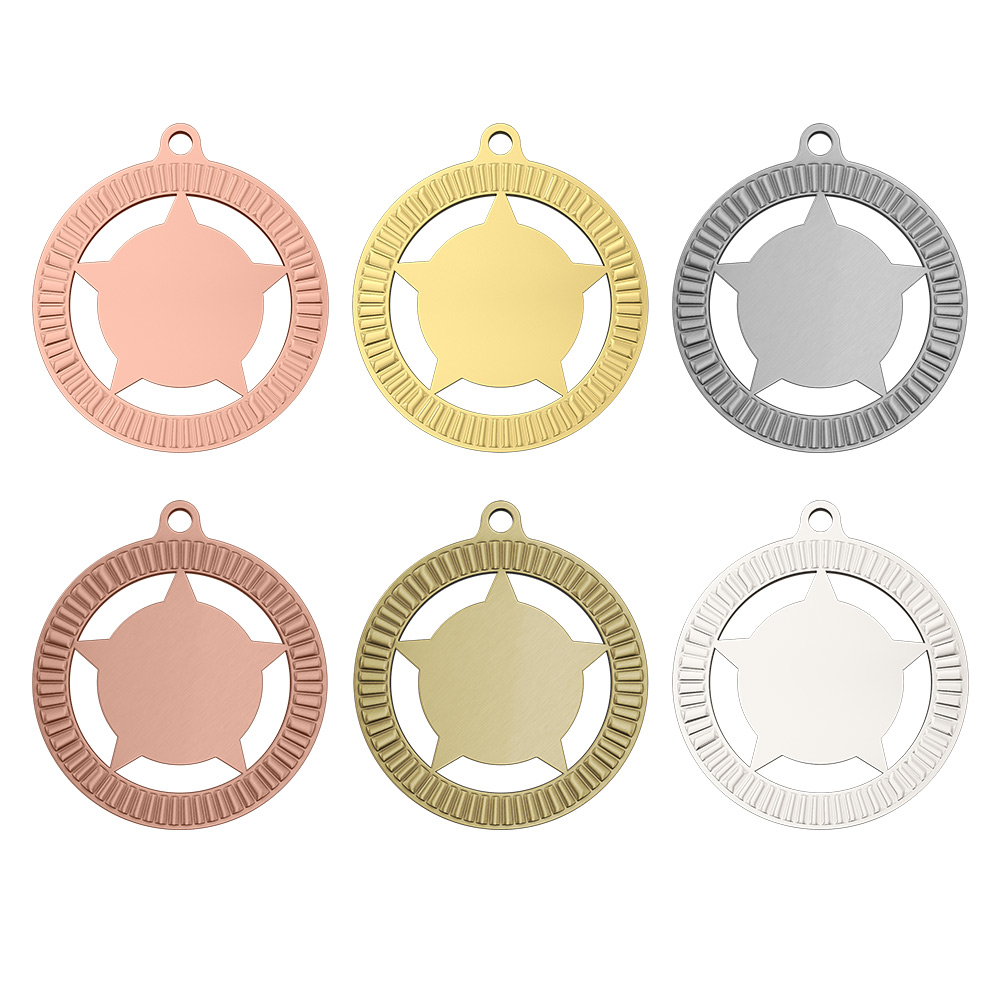 Group shot of Disco Ball Music Medal