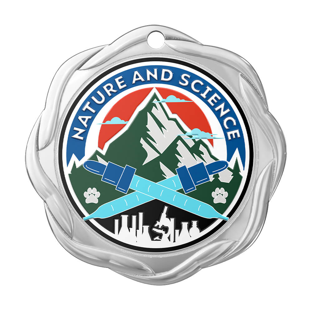 Nature Exploration Medal front Nature Exploration Medal front
