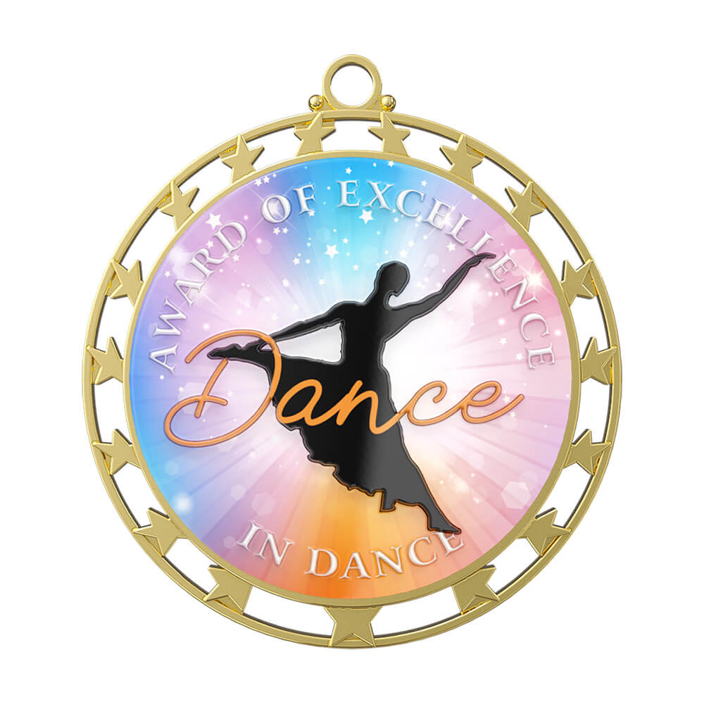 Rainbow Dance Honor Medal front Rainbow Dance Honor Medal front