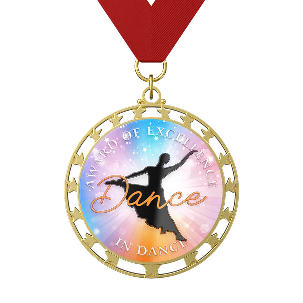 Rainbow Dance Honor Medal with ribbon Rainbow Dance Honor Medal with ribbon