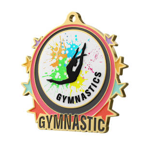 Rainbow Gymnastics Pride Medal