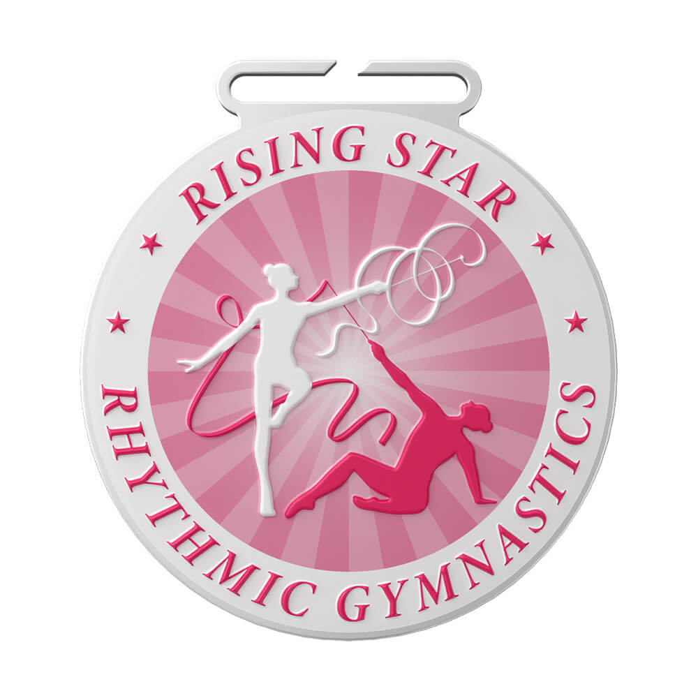 Rising Rhythmic Honor Medal front Rising Rhythmic Honor Medal front