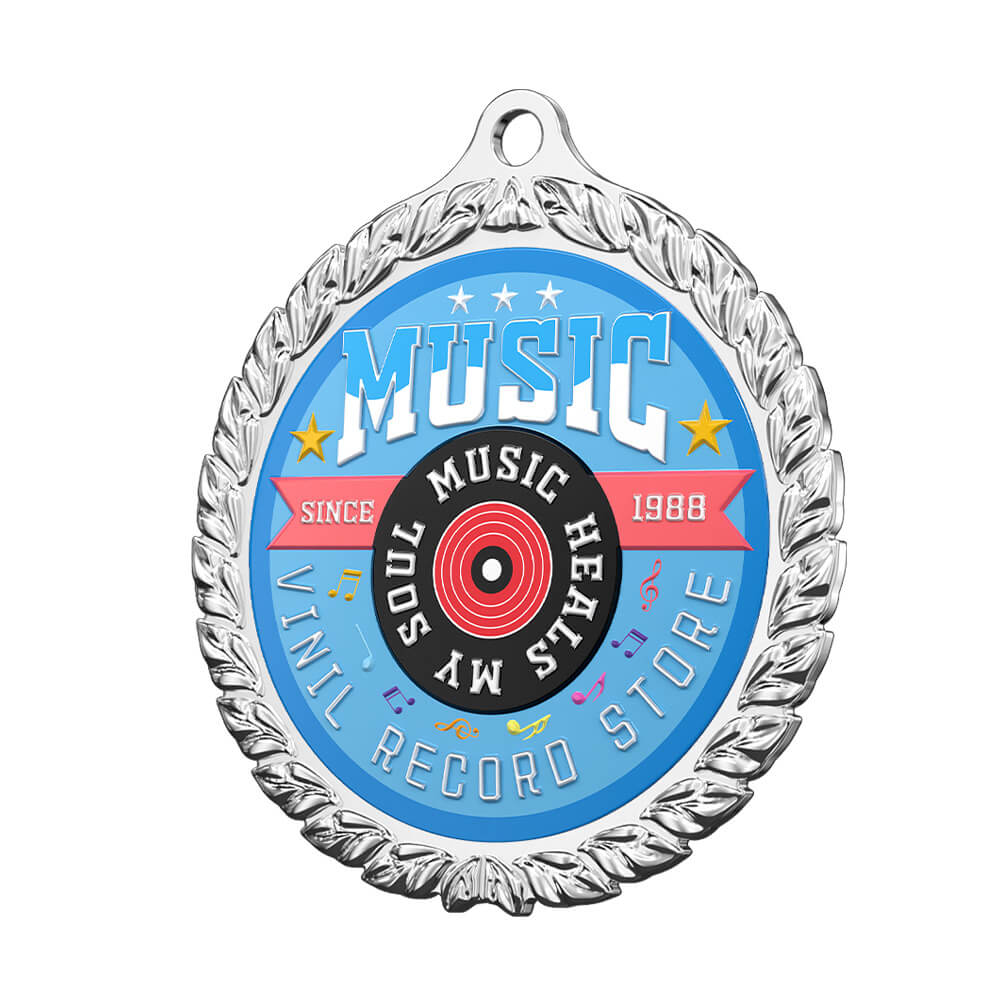Soul-Healing Music Medal detail