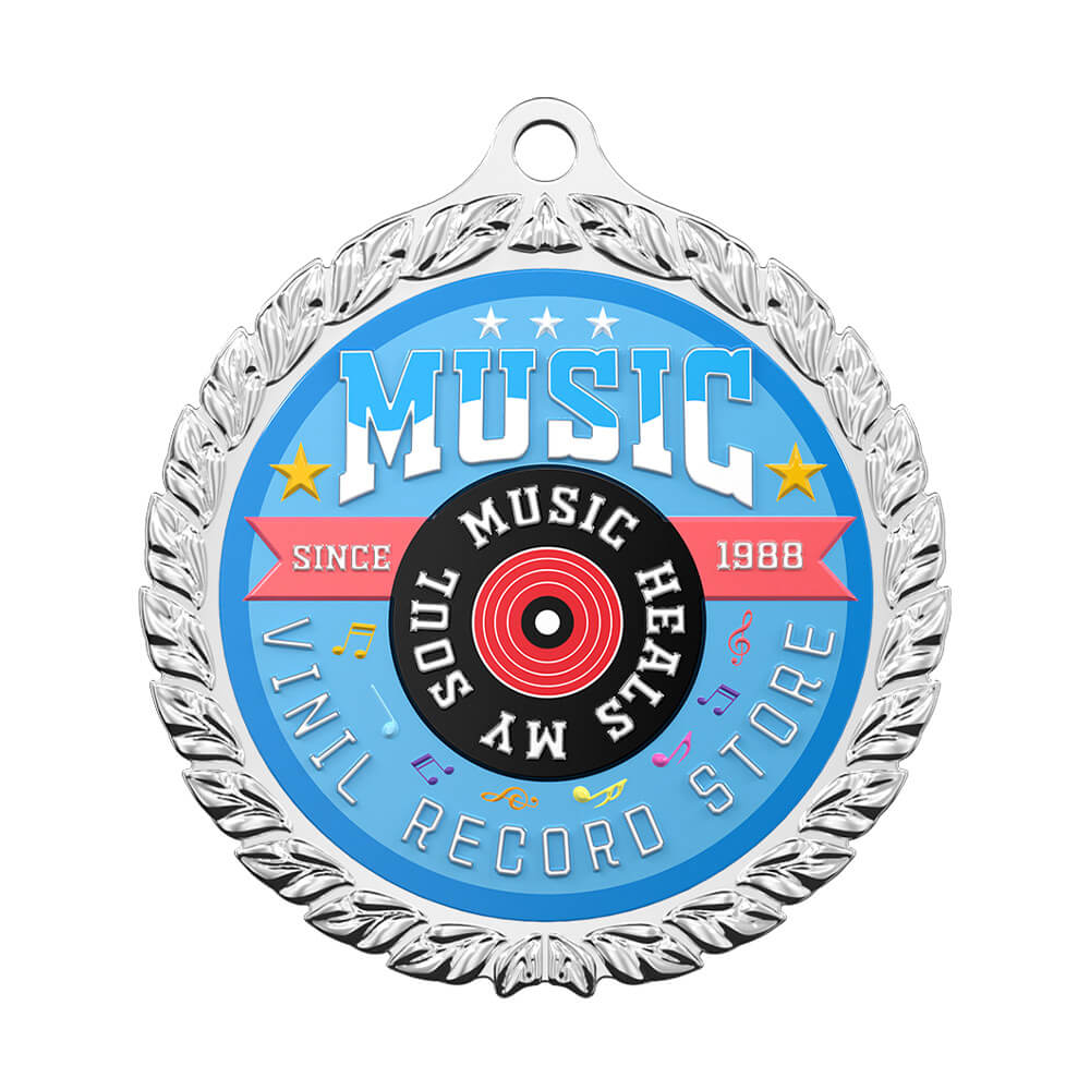Soul-Healing Music Medal front
