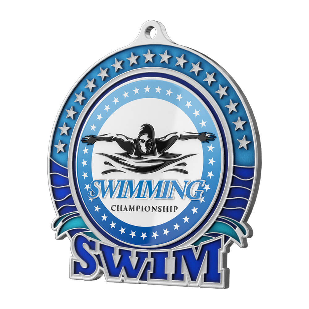 Swim Championship Medal detail
