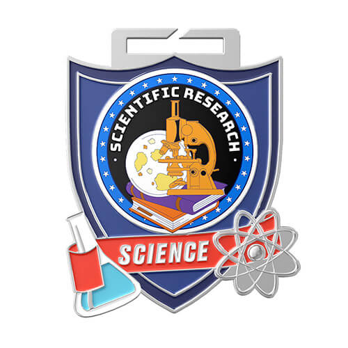 Science Shield Achievement Medal Science Shield Achievement Medal