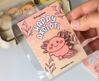 Cute custom printed lapel pins