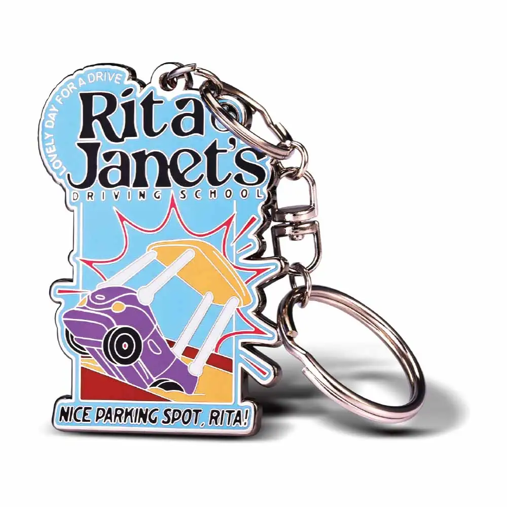 Hard Enamel Keychains
