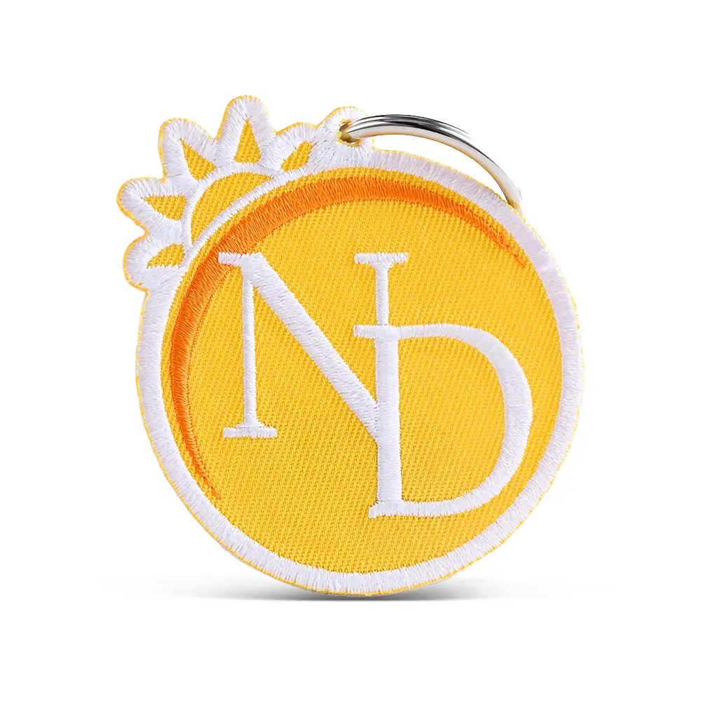 50% Embroidered Keychains