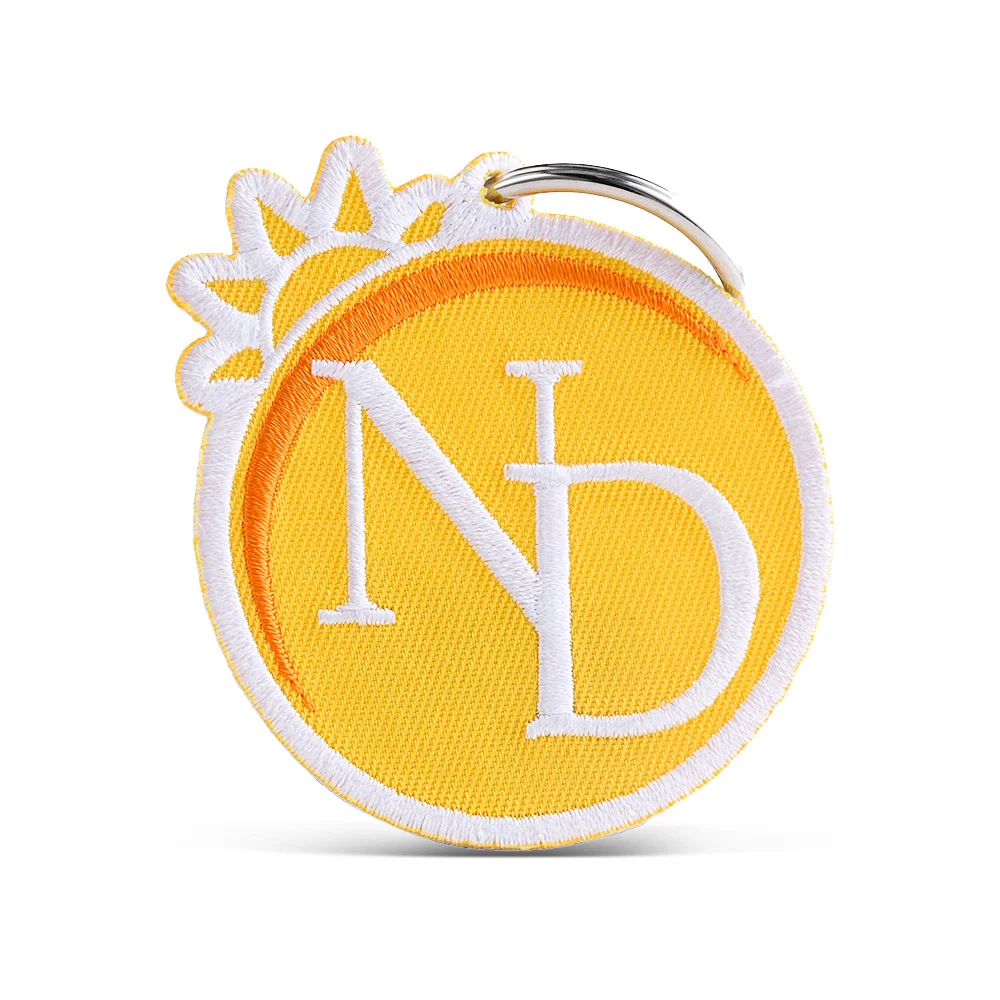 50% Embroidered Keychains