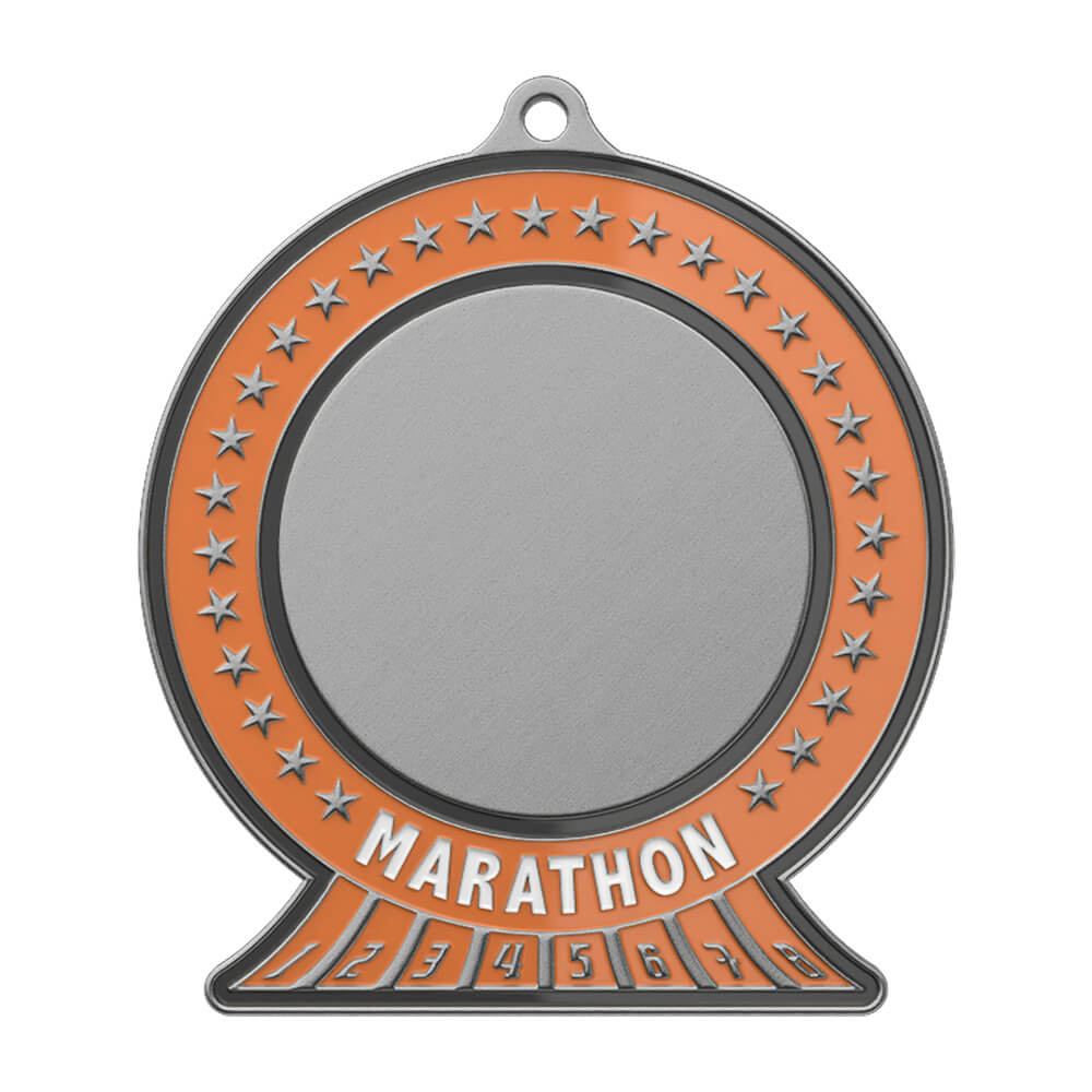 Half Marathon Finisher Medal Antique Silver Half Marathon Finisher Medal Antique Silver