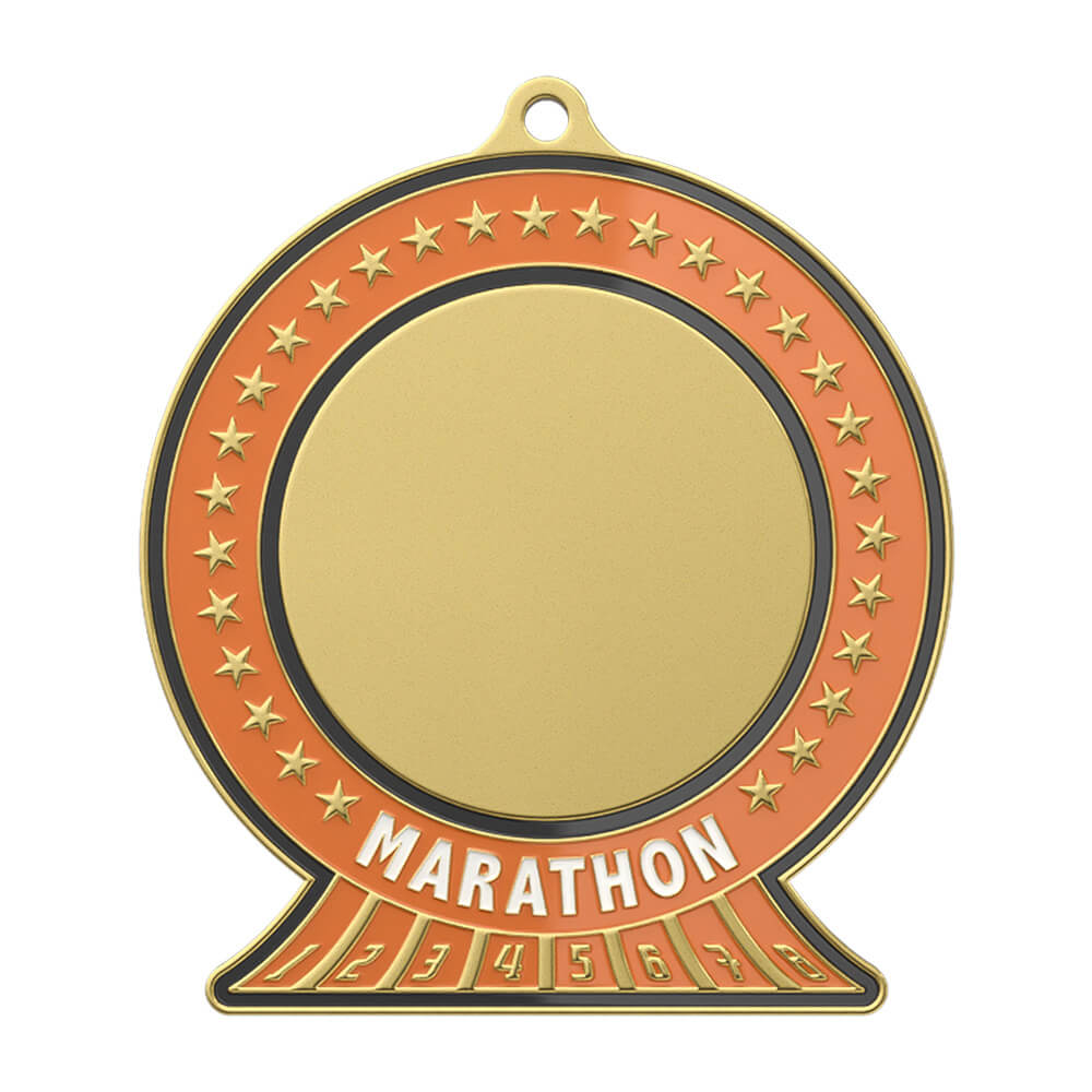 Half Marathon Finisher Medal Shiny Gold Half Marathon Finisher Medal Shiny Gold