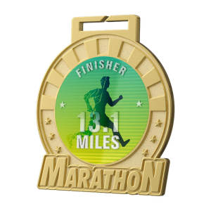 Custom Finisher Marathon Medal
