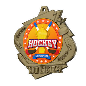 Hockey Champion Custom Medal