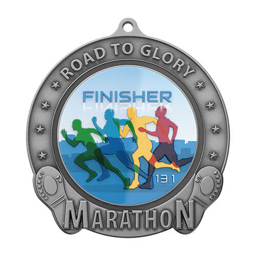 Médaille du marathon Road to Glory