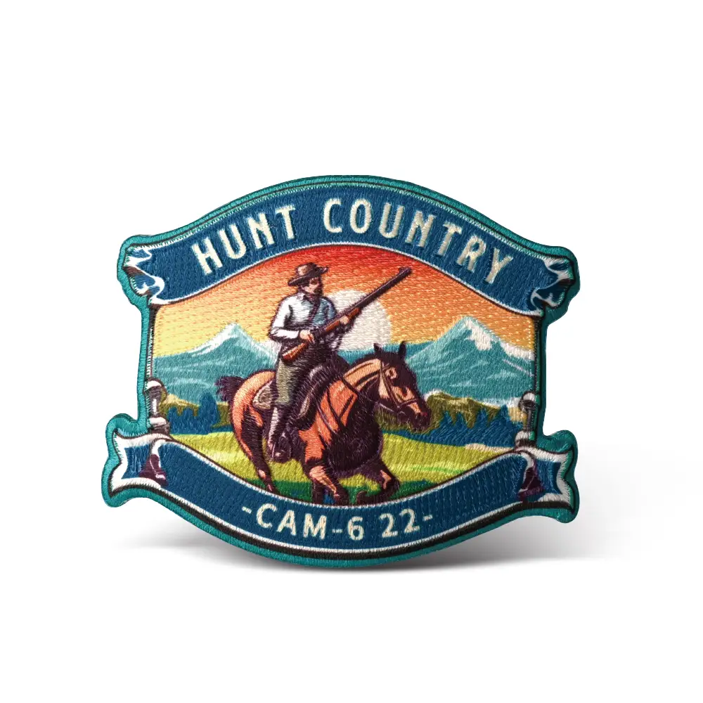Embroidered Printed Patches