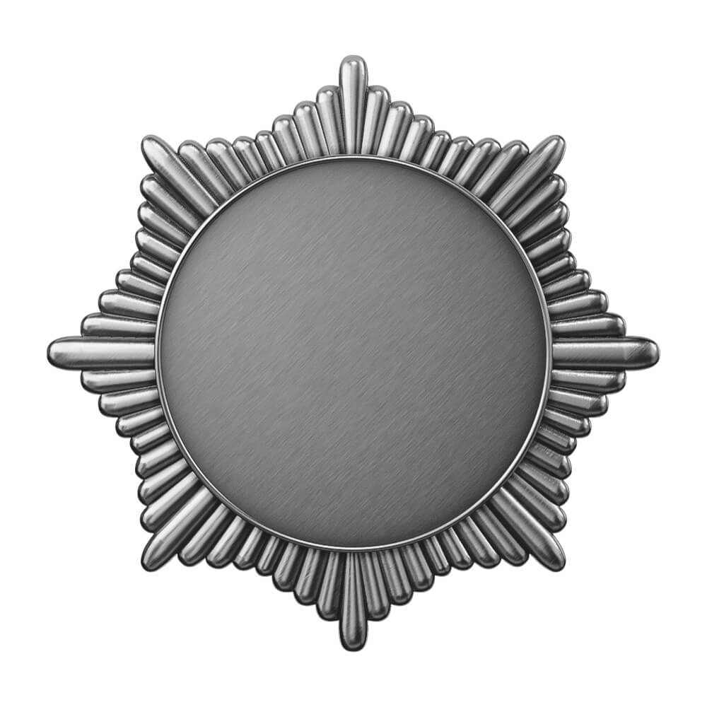 Commemorative Service Medal antique silver Commemorative Service Medal antique silver