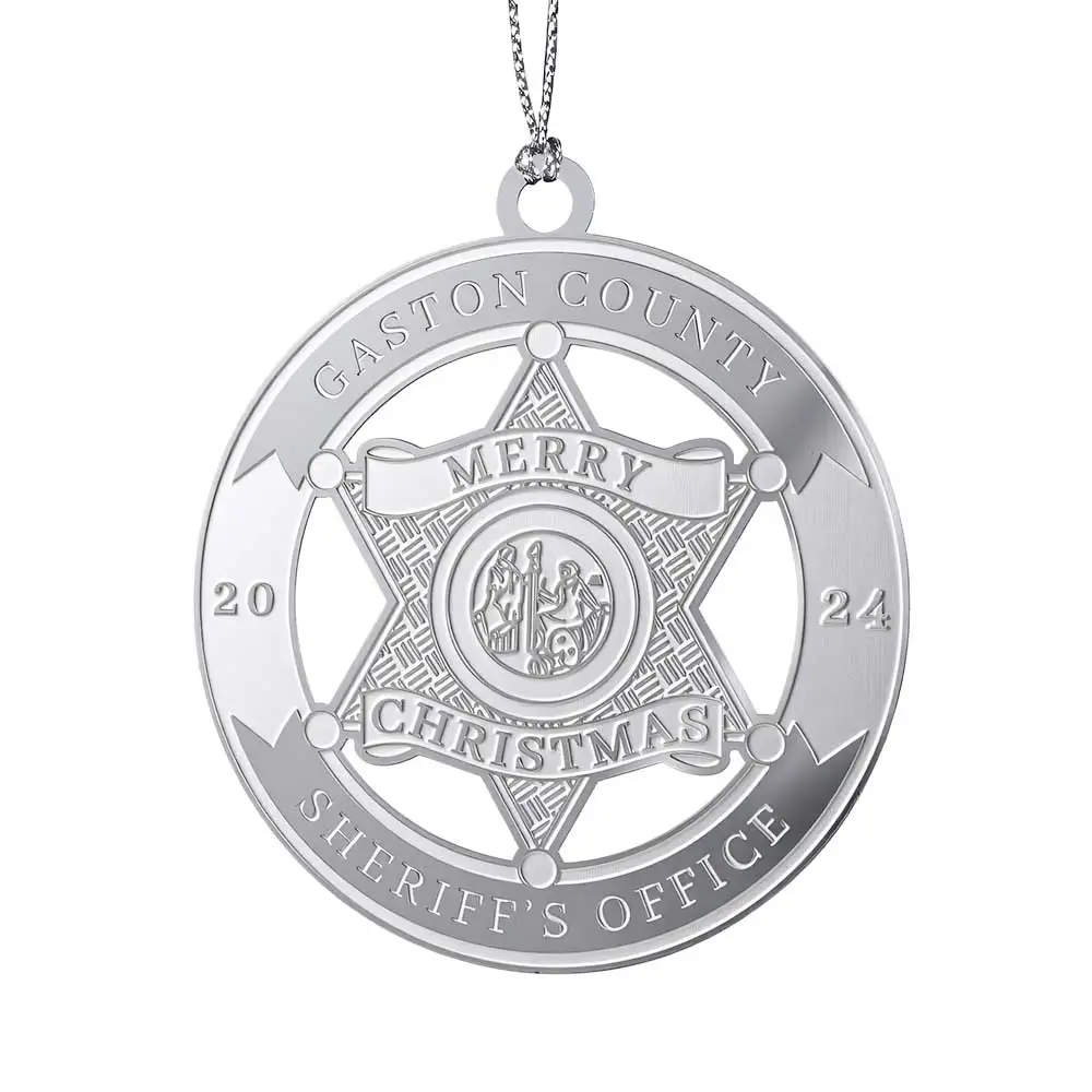 Silver Etched Ornaments