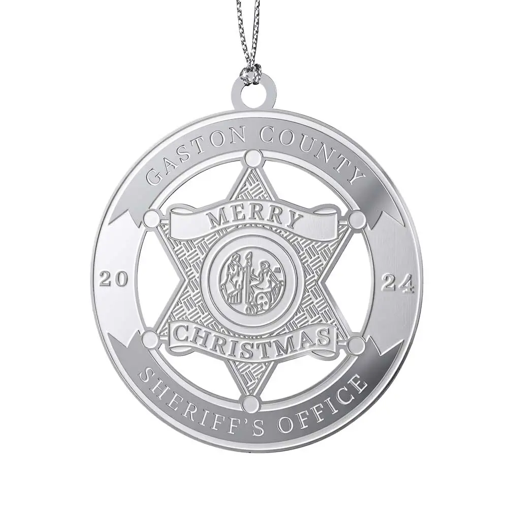 Silver Etched Ornaments