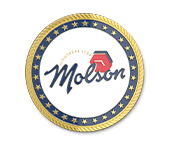 Molson Custom Enamel Coins