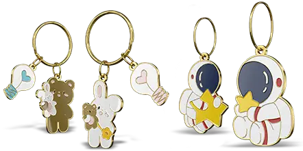 Custom Metal Couple Keychains Custom Metal Couple Keychains