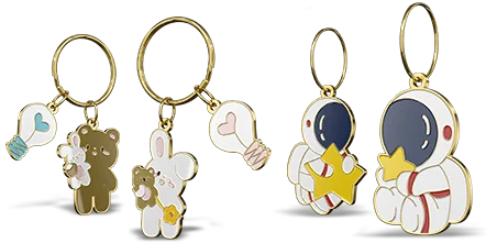 Custom Metal Couple Keychains Custom Metal Couple Keychains