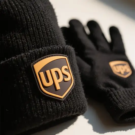 Custom PVC Patches for UPS Custom PVC Patches for UPS