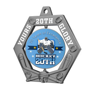 Excellence Hockey Custom Medal