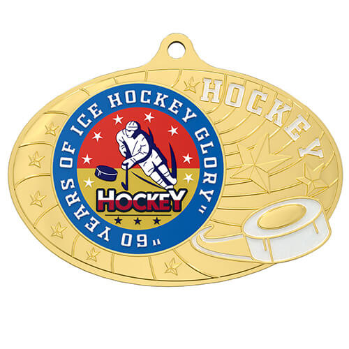 Ice Hockey Glory Custom Medal Ice Hockey Glory Custom Medal