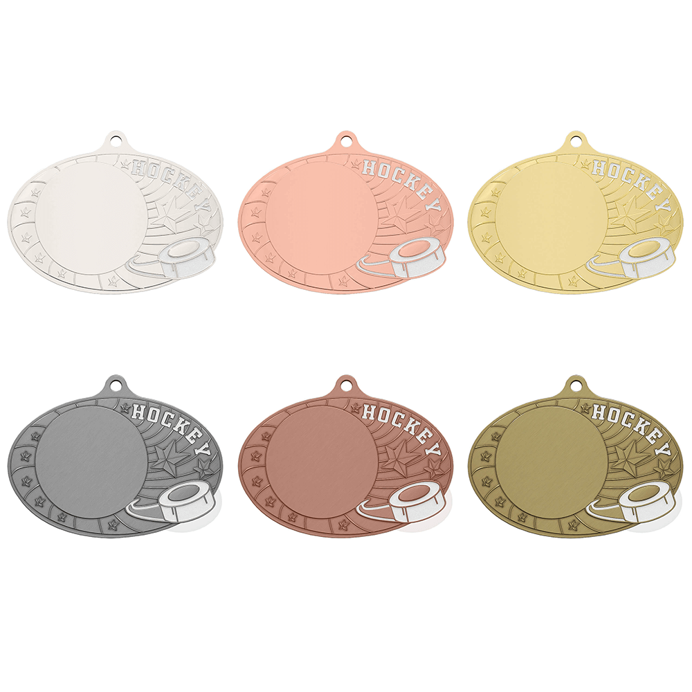 Ice Hockey Glory Custom Medal All