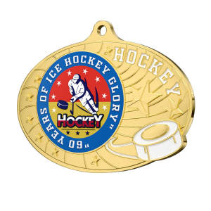 Ice Hockey Glory Custom Medal