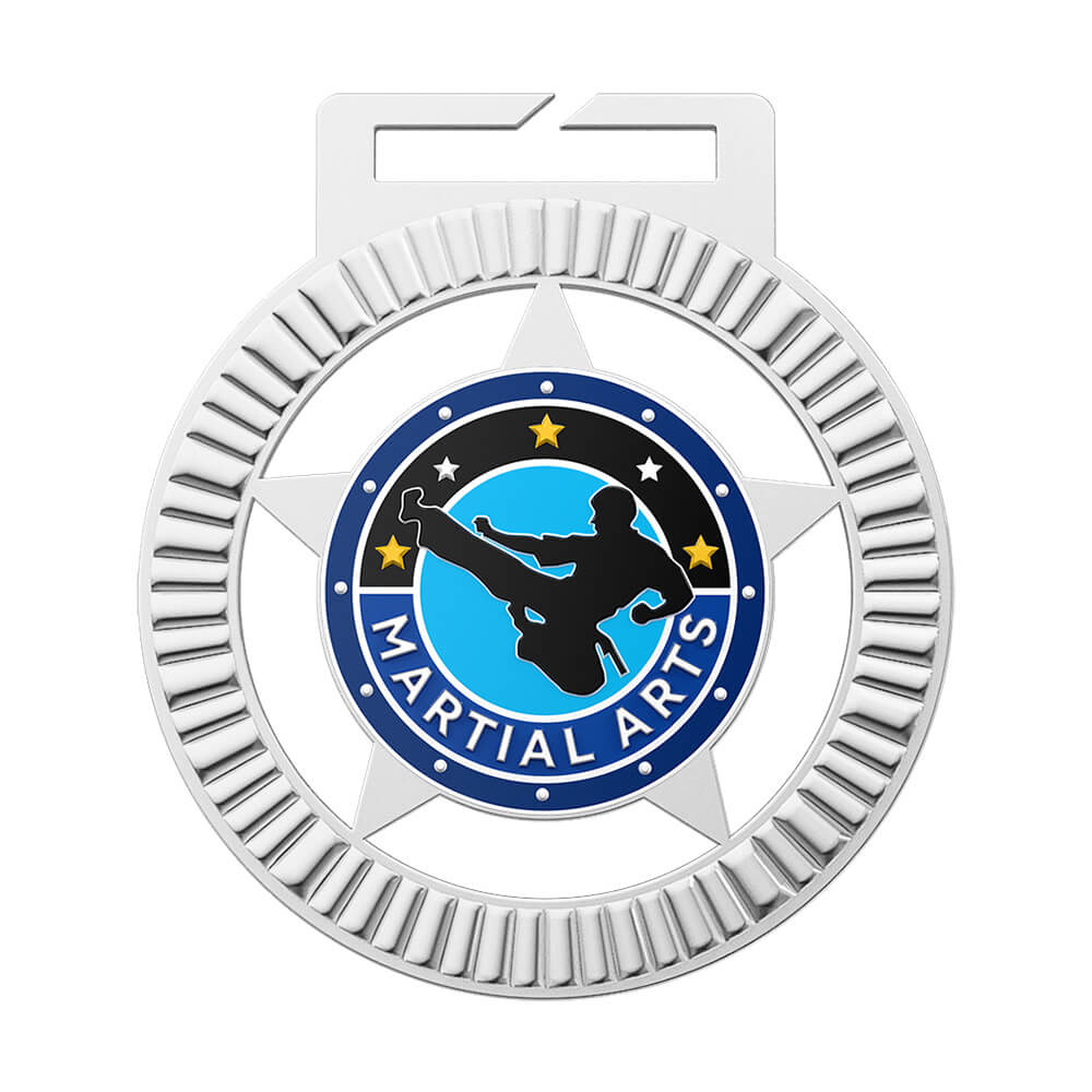 Martial ARTS Custom Medal front