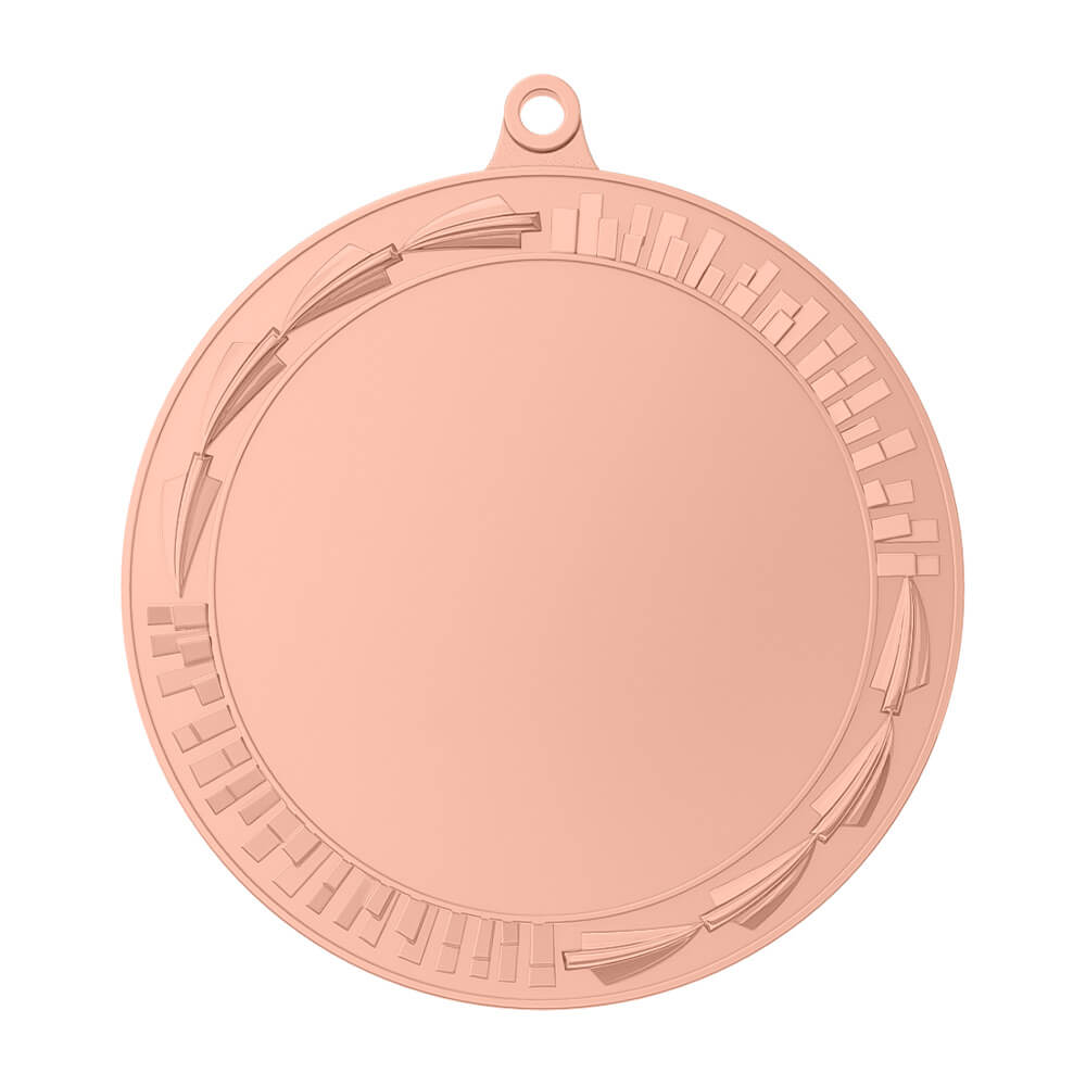 Martial ART Fighter Medal Shiny Copper Martial ART Fighter Medal Shiny Copper