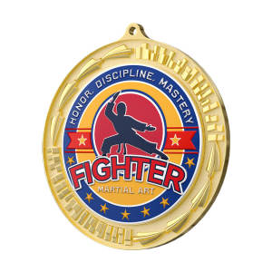 Martial ART Fighter Medal