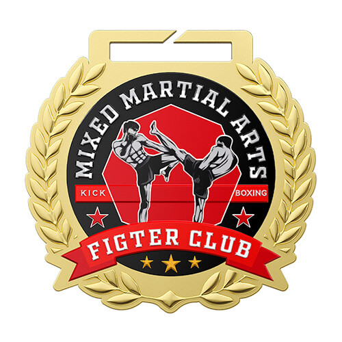 Mixed Martial ARTS Figter Club Medal